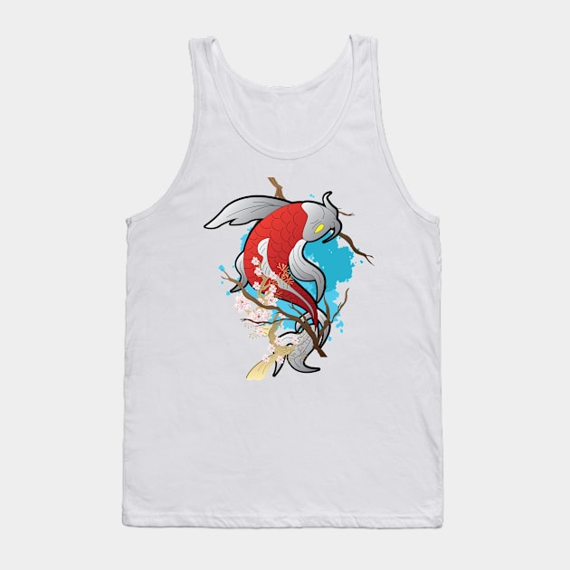 Koi Fish Japanese Traditional Art Style Tank Top by sorashop